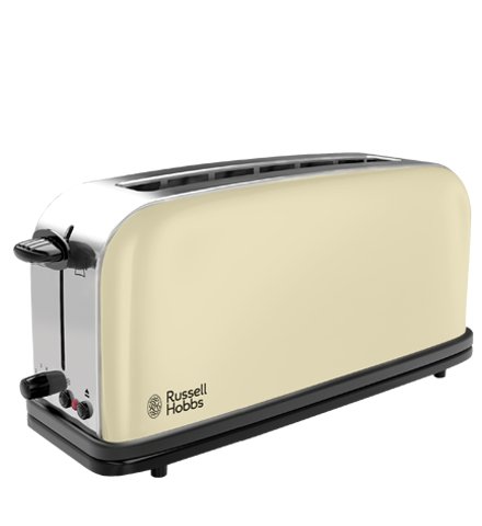 (image for) Russell Hobbs Colours Plus+ Classic Cream Langschlitz-Toaster 21395-56|russell hobbs reiskocher—1631